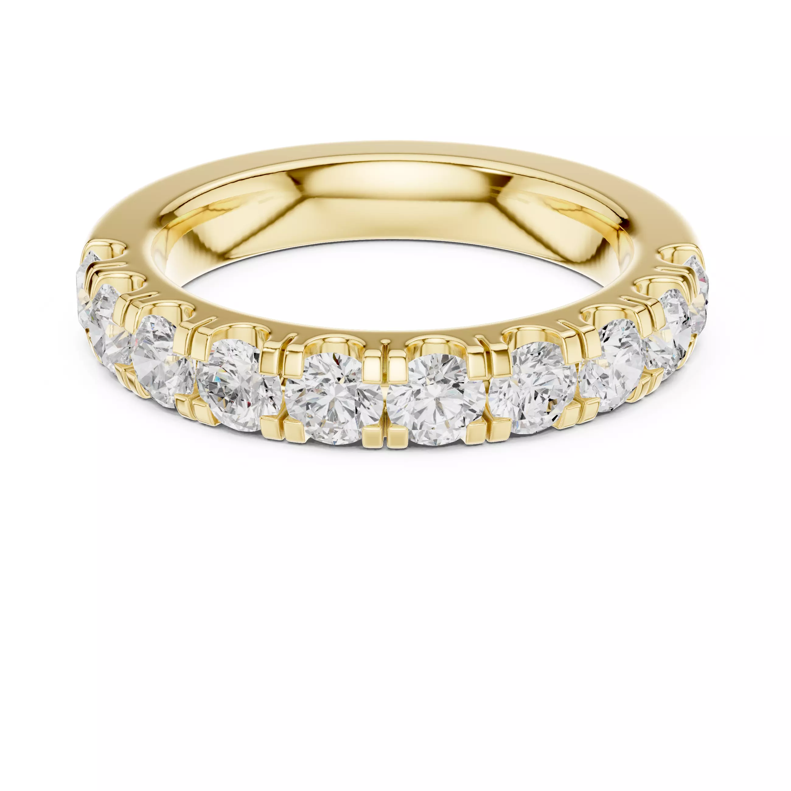 Eternity Band Ring 3dm stl renders animation details 3D print model_13