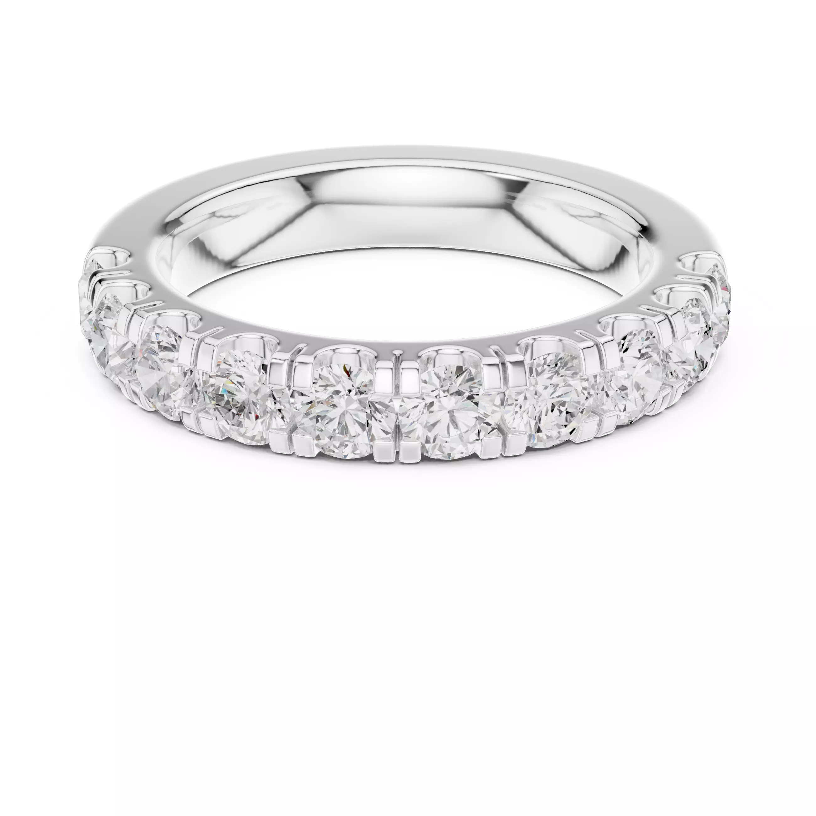 Eternity Band Ring 3dm stl renders animation details 3D print model_9