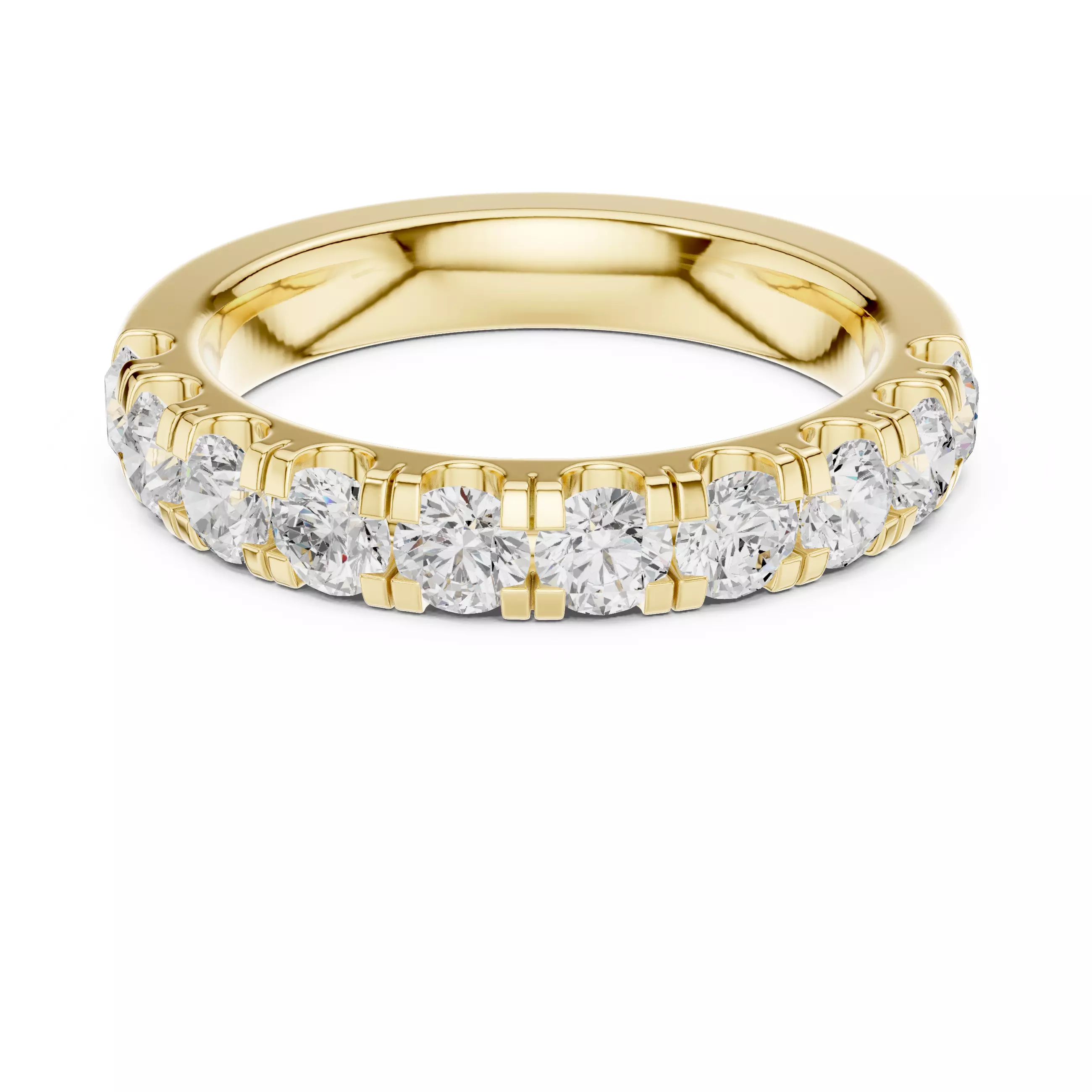 Eternity Band Ring 3dm stl renders animation details  3D print model_13