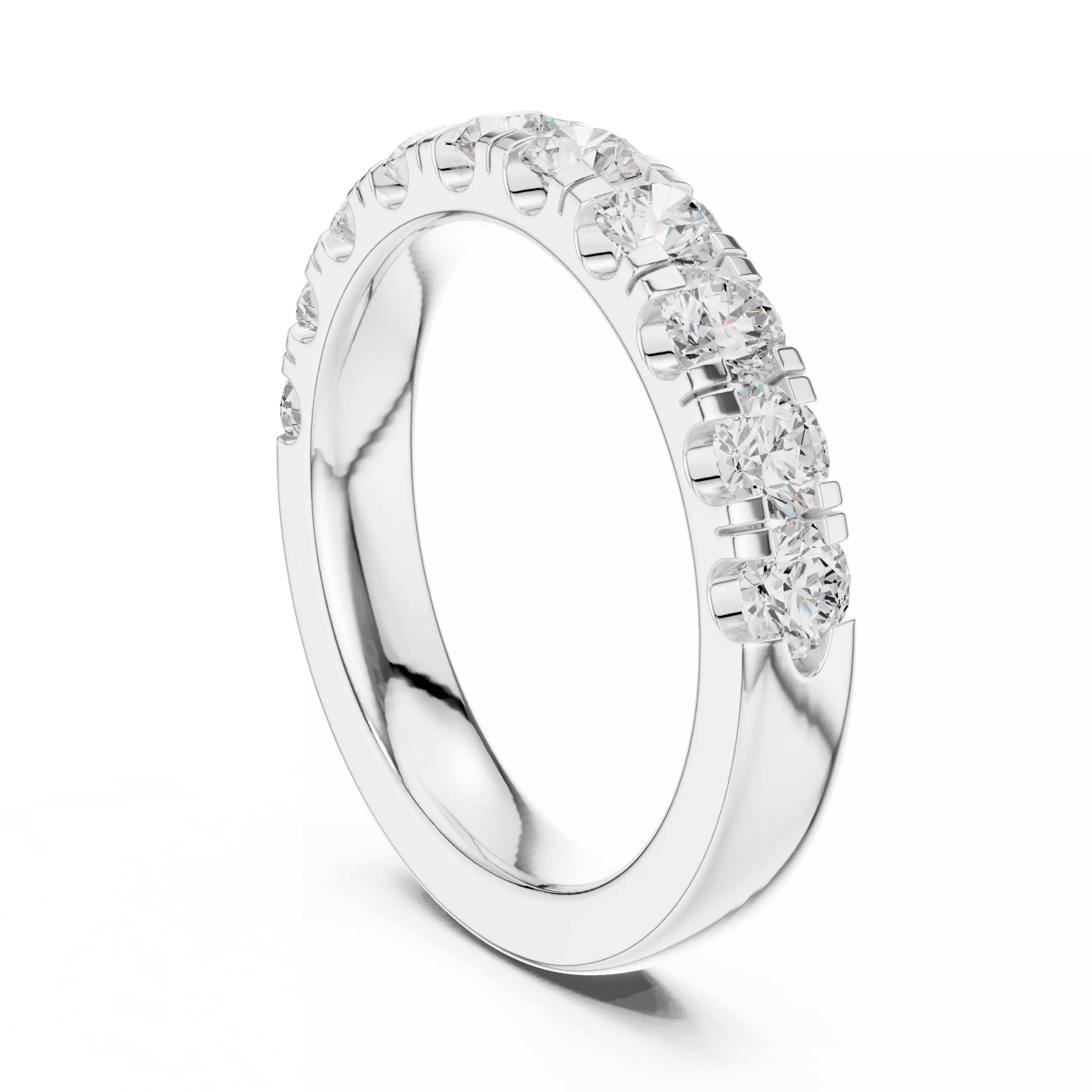 Eternity Band Ring 3dm stl renders animation details  3D print model_6