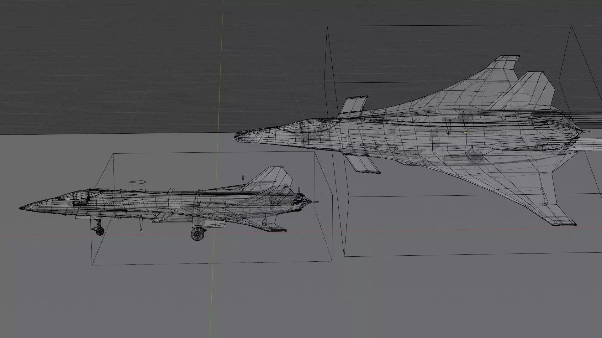 SAAB JAS-41 Fenrir Low-poly 3D model_14