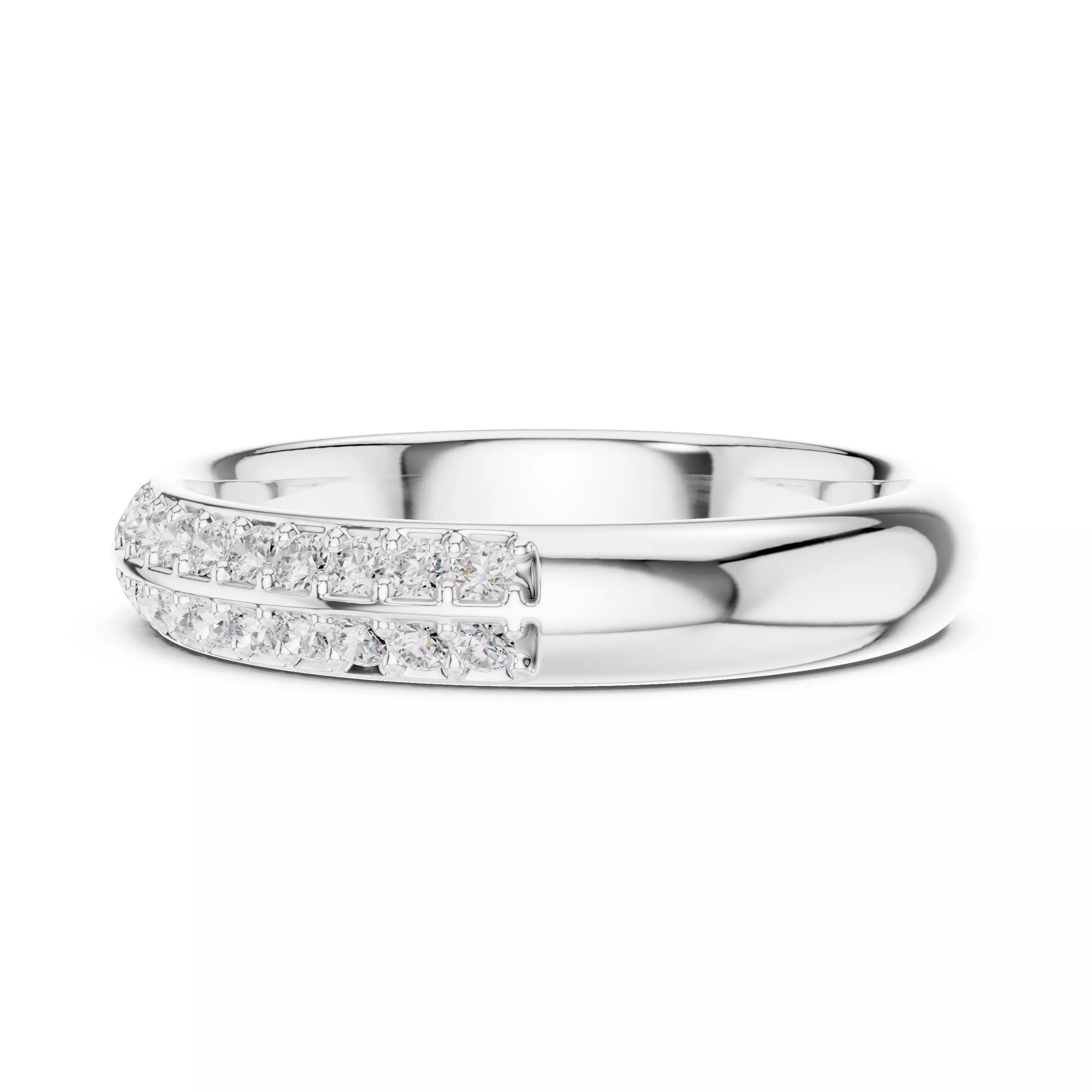 Eternity Band Ring 3dm stl renders animation details 3D print model_8