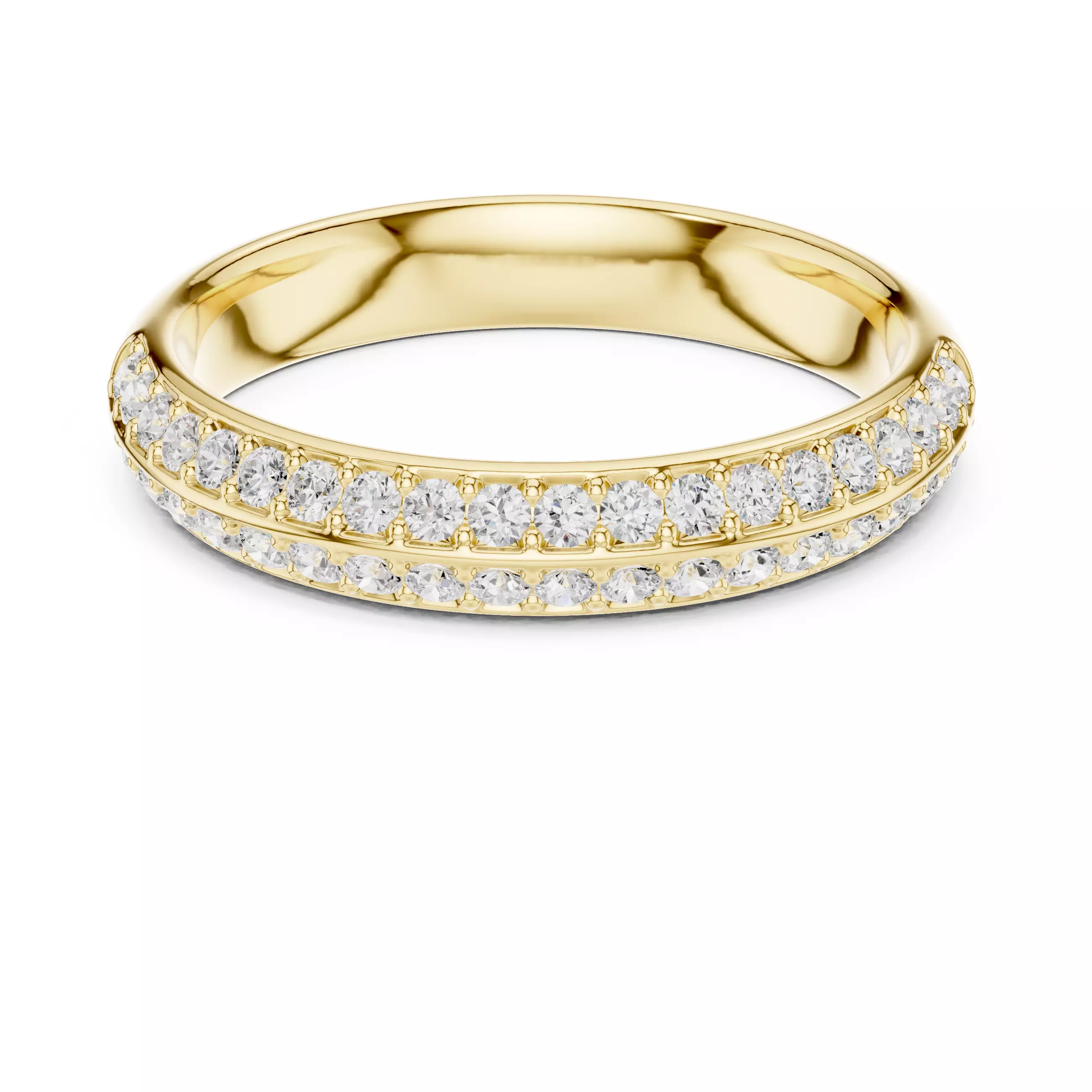 Eternity Band Ring 3dm stl renders animation details 3D print model_13