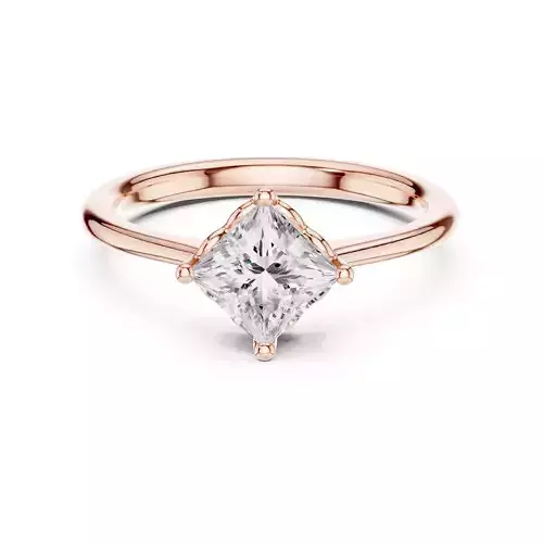 Solitaire Ring 3dm stl renders animation videos details 