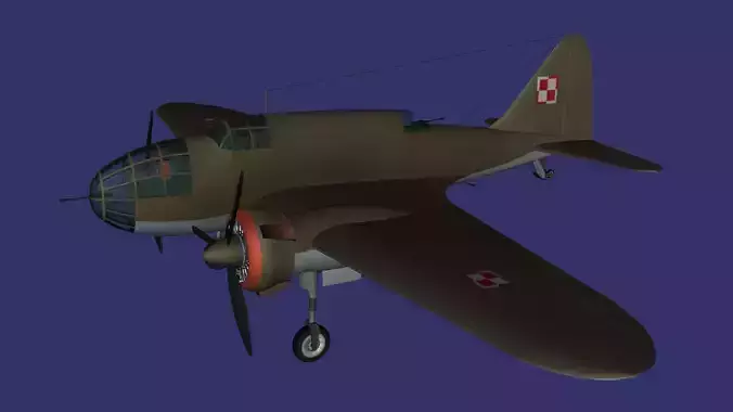 PZL 37 Los version A