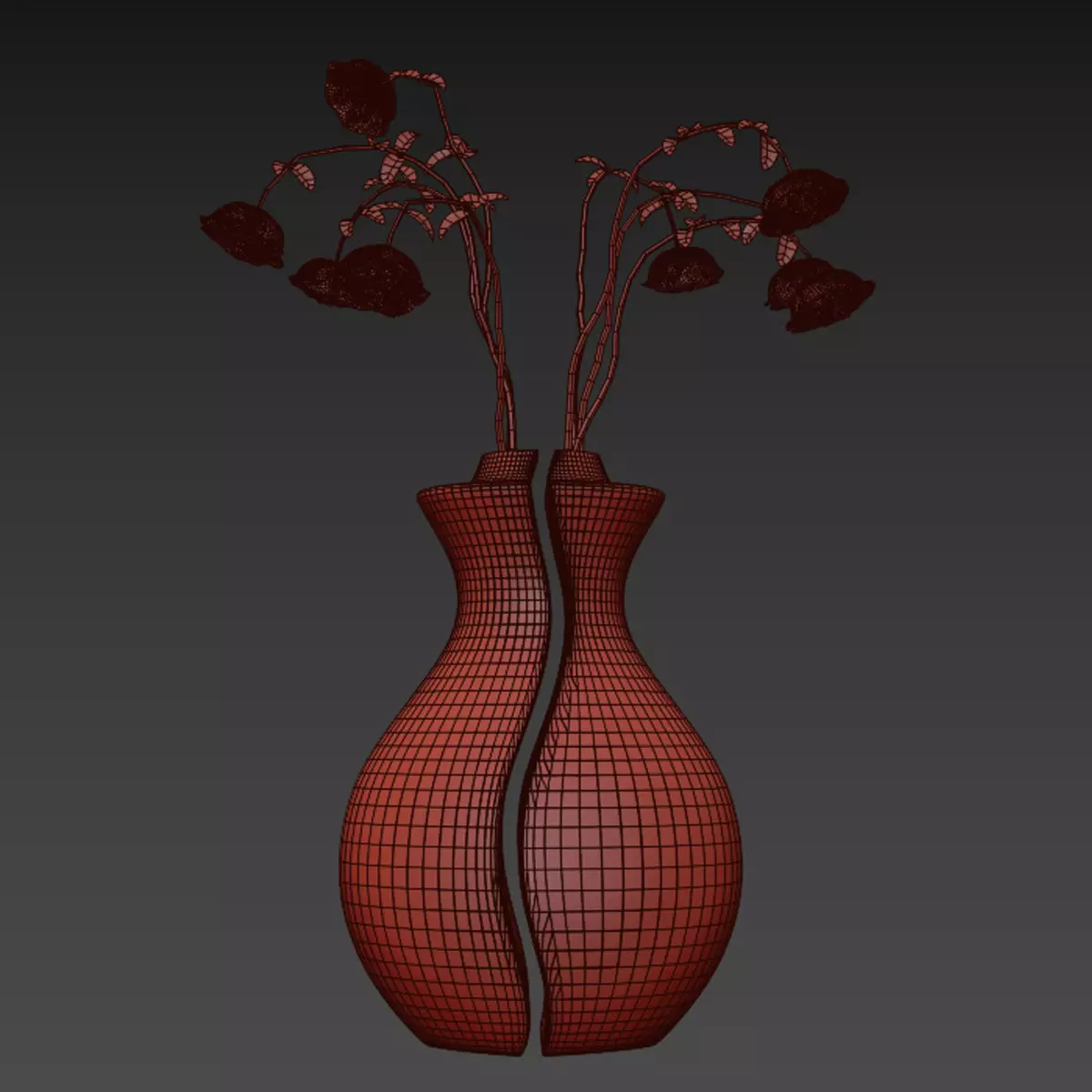 flowerpot 21 3D model_2
