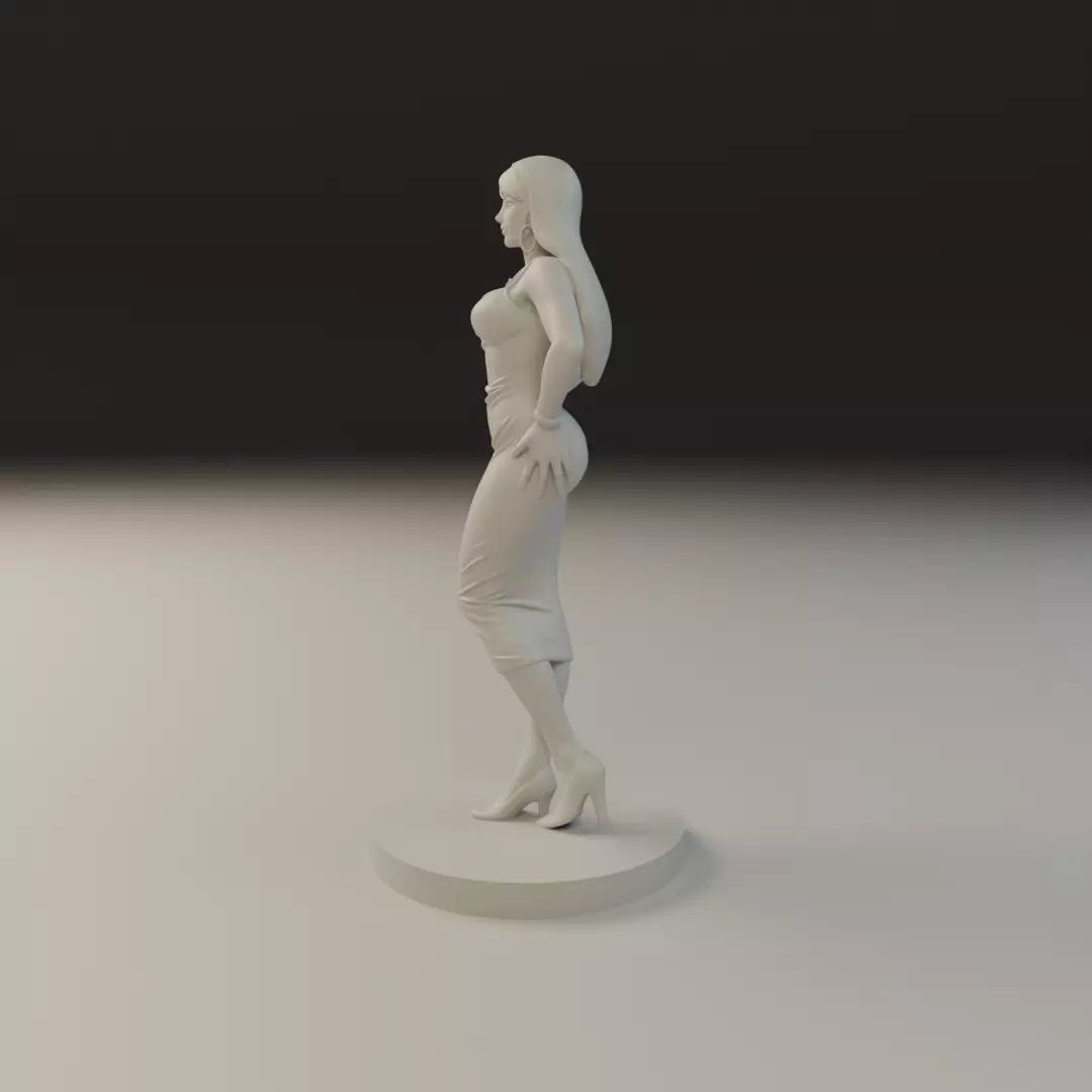 pin up 3D print model_4