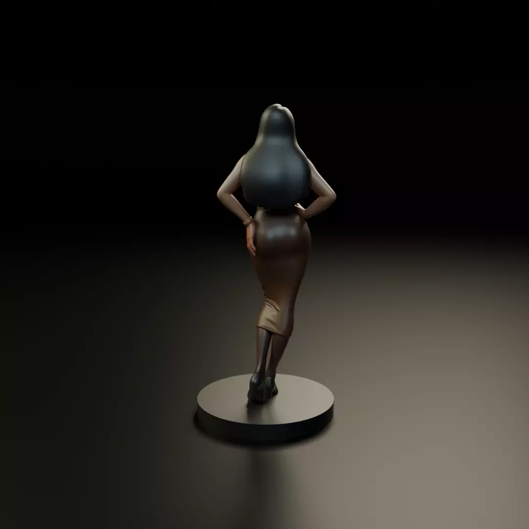 pin up 3D print model_5