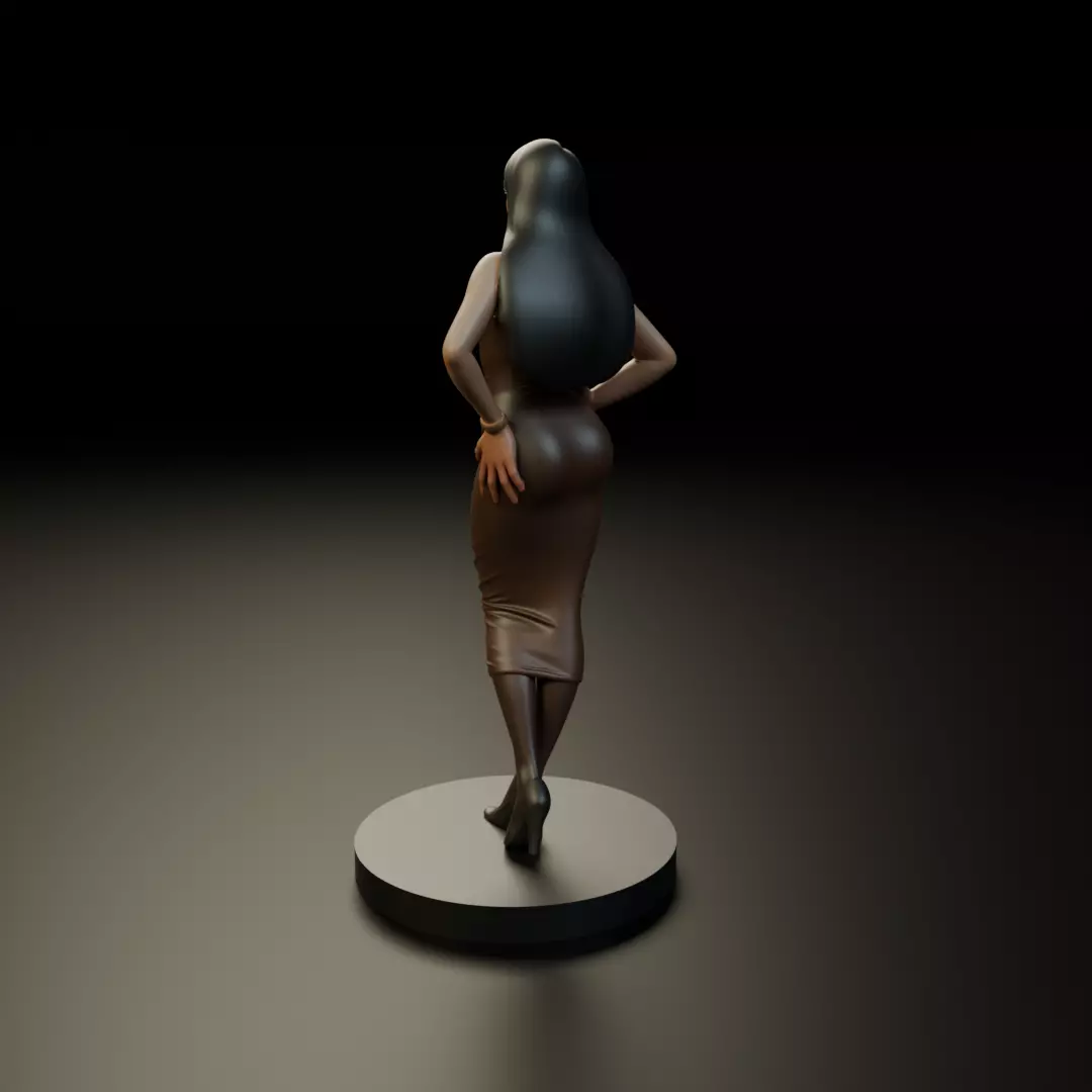 pin up 3D print model_7
