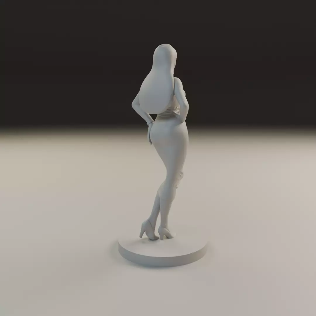 pin up 3D print model_14