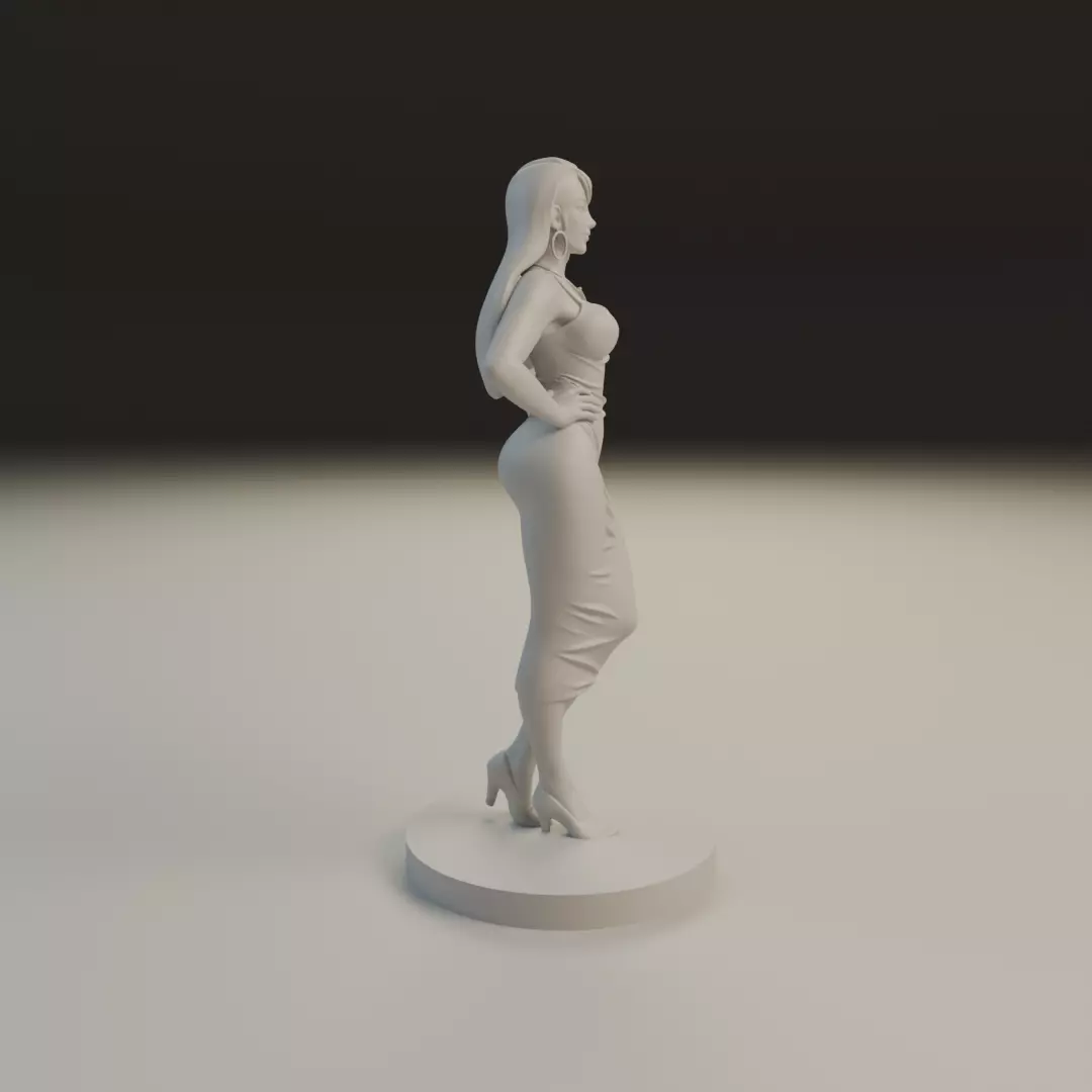 pin up 3D print model_2