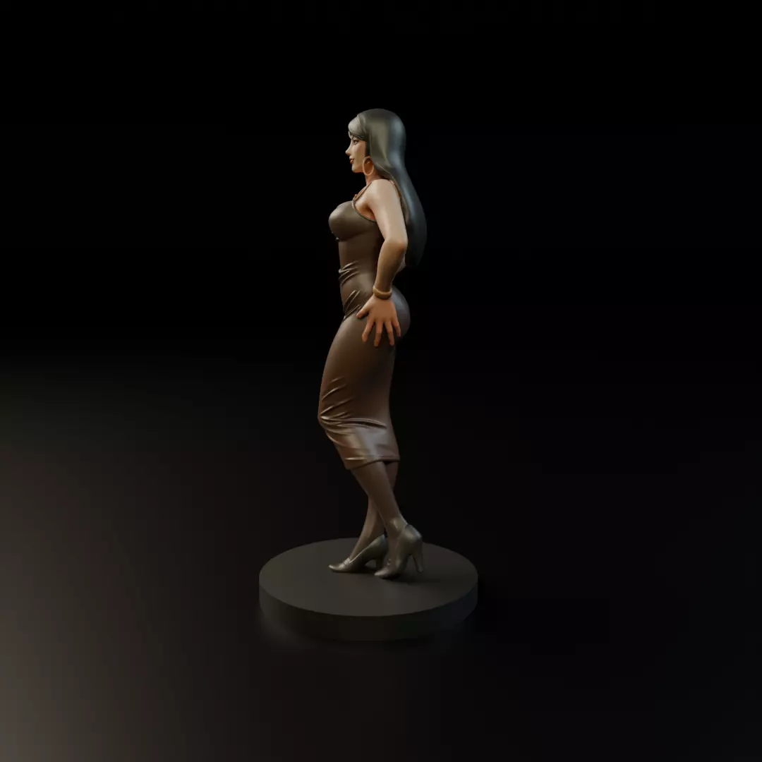 pin up 3D print model_3