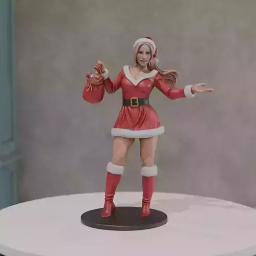 pin up mama claus