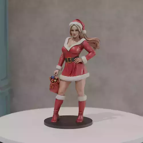 pin up mama claus 