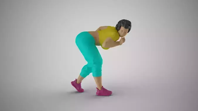 Focused Female Motion