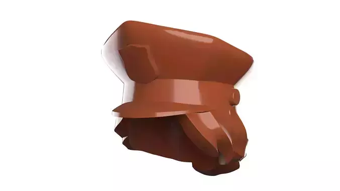 Custom3Dprint Minifigure Accessory - Minifigure Hair S2 - 074