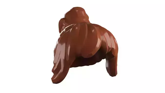 Custom3Dprint Minifigure Accessory - Minifigure Hair S2 - 076