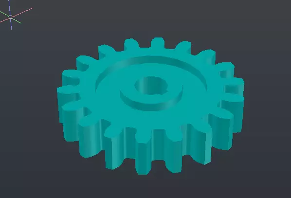 Gear model 3D print model