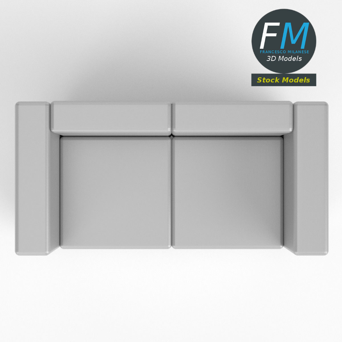 Couch sofa 5 3D model_6