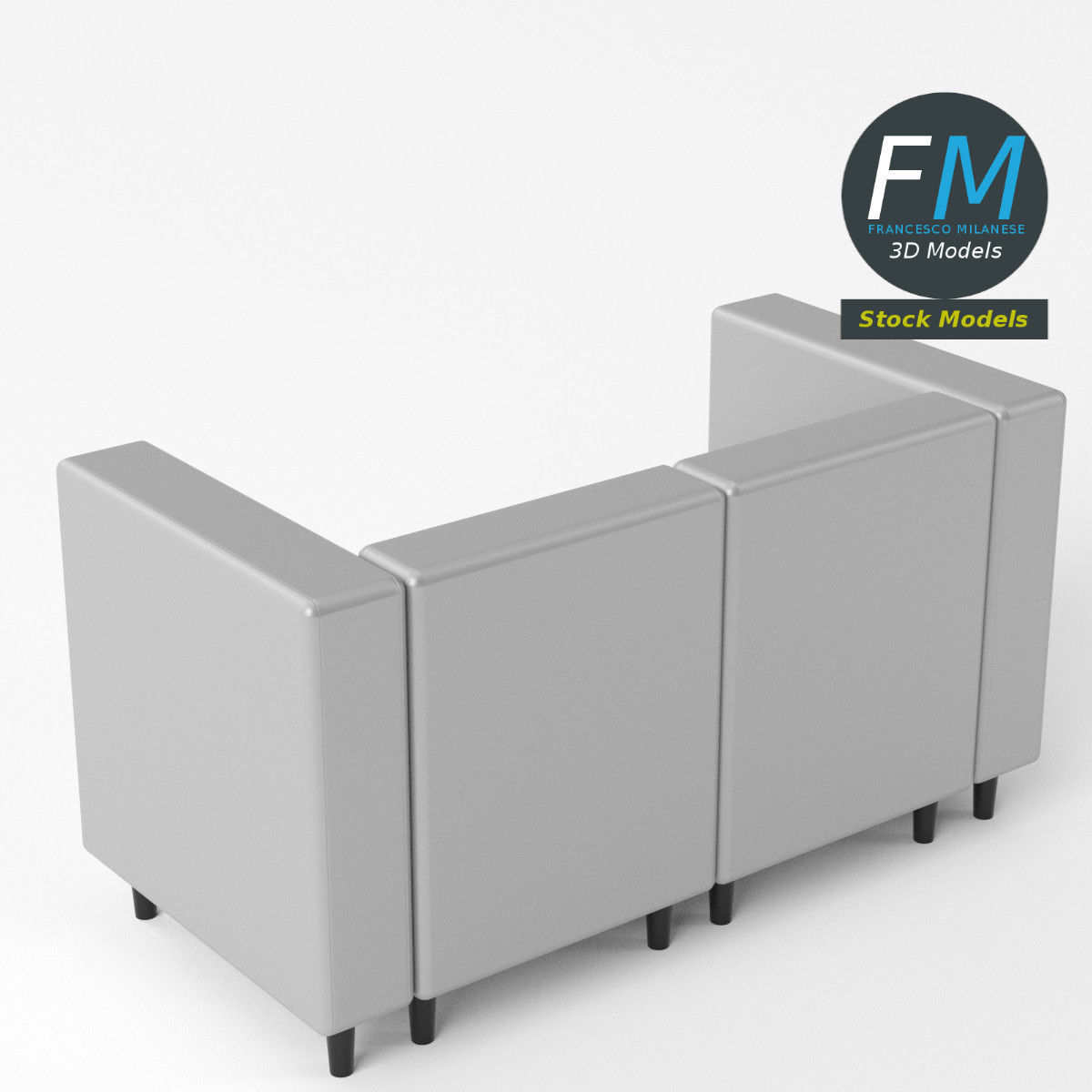 Couch sofa 5 3D model_5