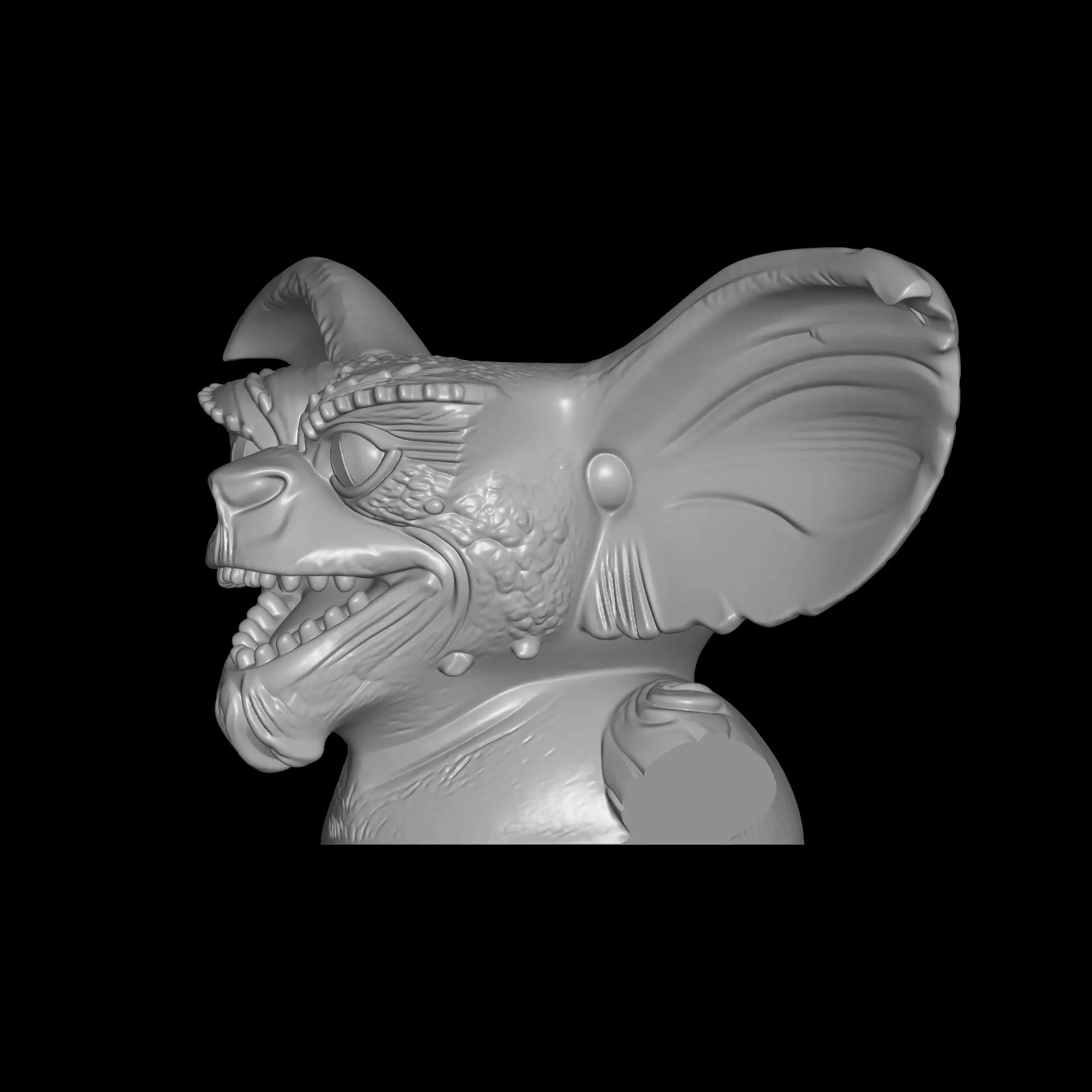 Gremlin Planter Container Pencil Holder 3D print model_1