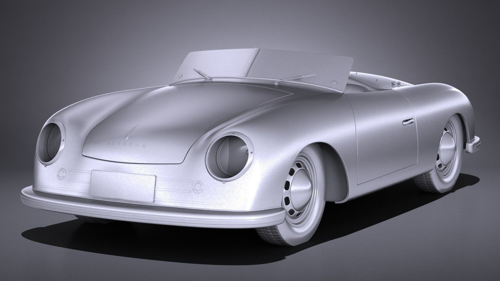 Porsche 356 number 1 1948 3D model_17