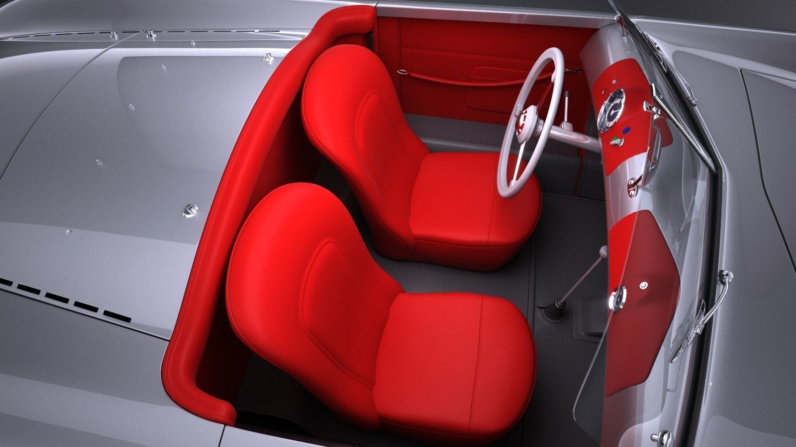 Porsche 356 number 1 1948 3D model_16