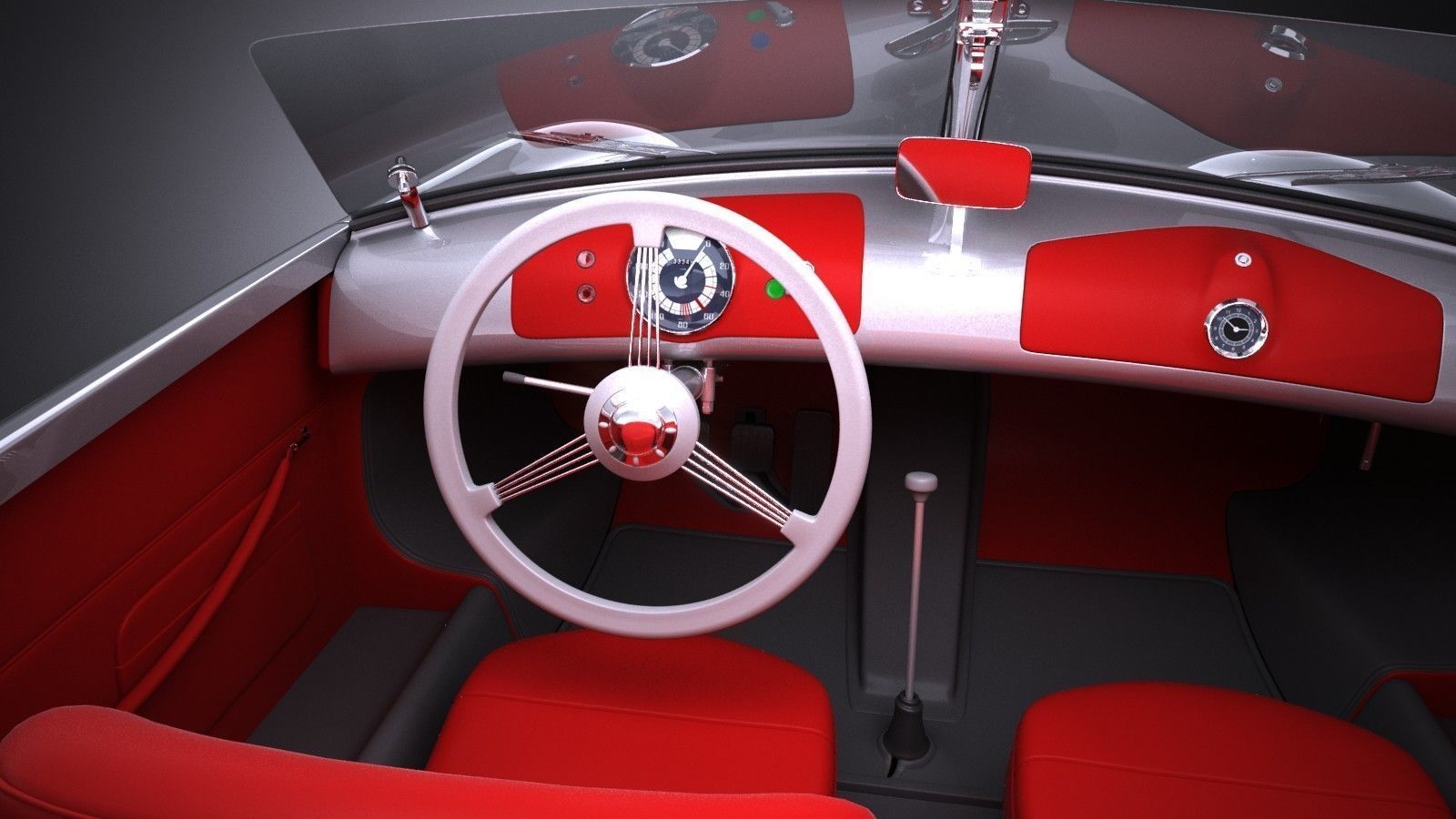 Porsche 356 number 1 1948 3D model_14