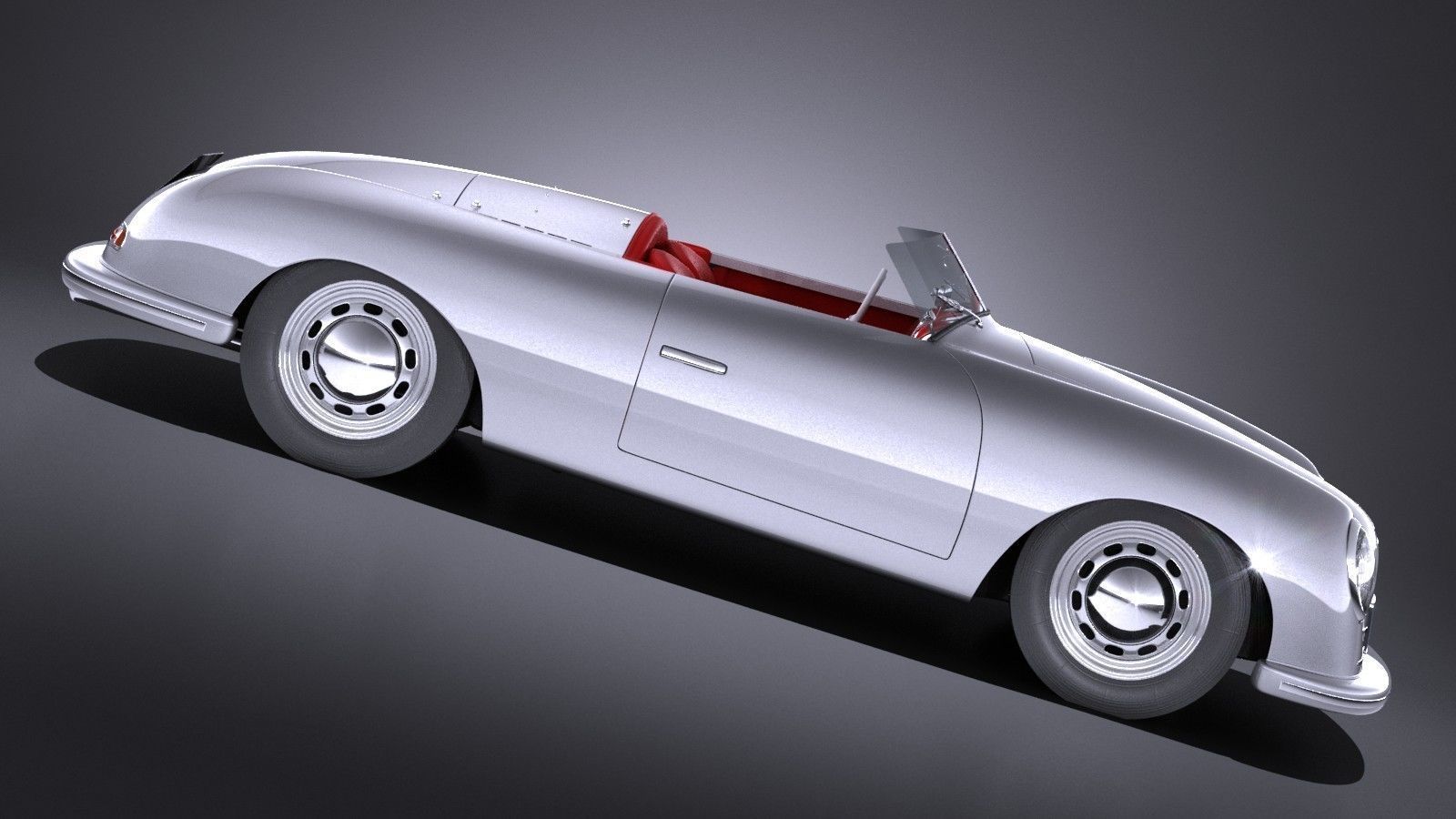 Porsche 356 number 1 1948 3D model_7