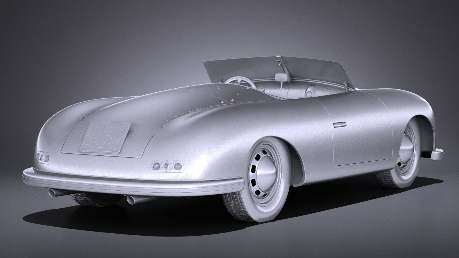 Porsche 356 number 1 1948 3D model_20