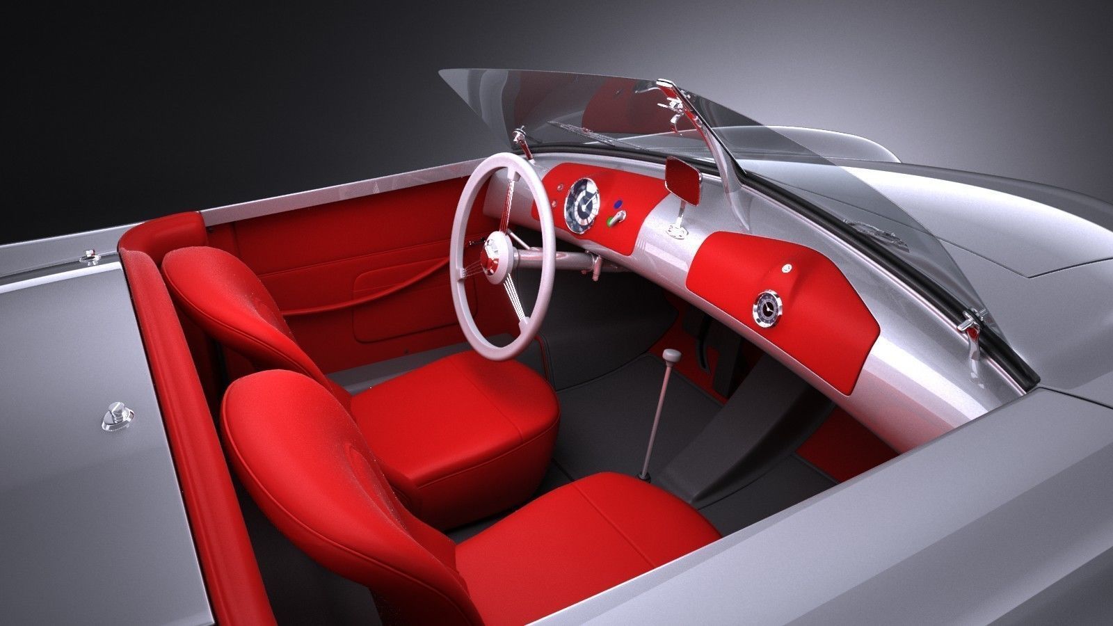 Porsche 356 number 1 1948 3D model_15