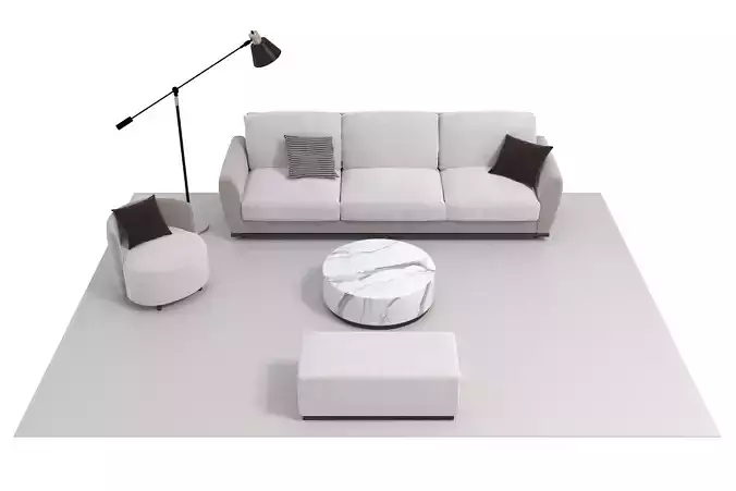 Fabric sofa set02