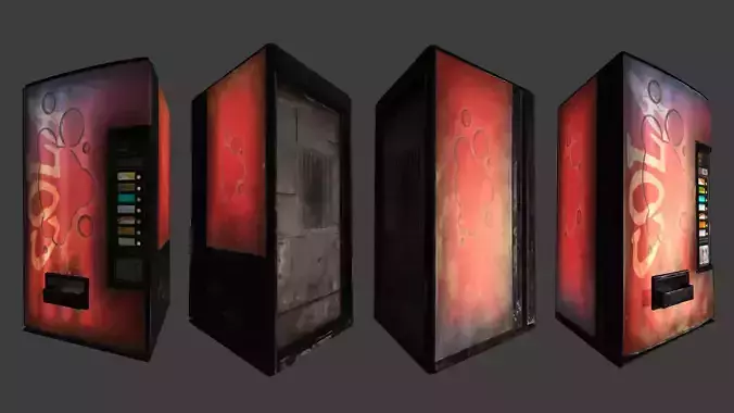 Fully detailed Vending Machine