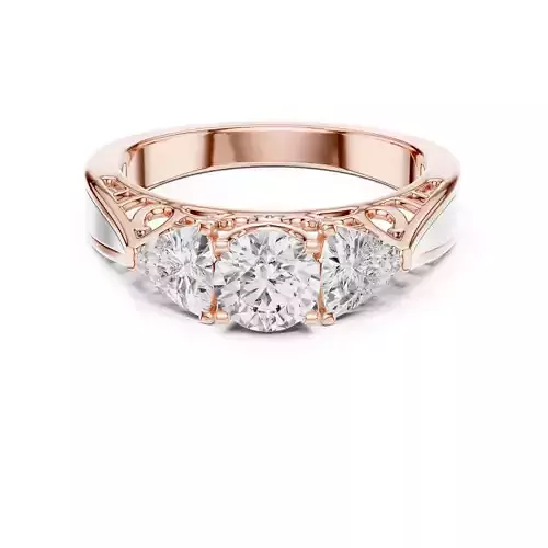 Round Diamond Solitaire Ring