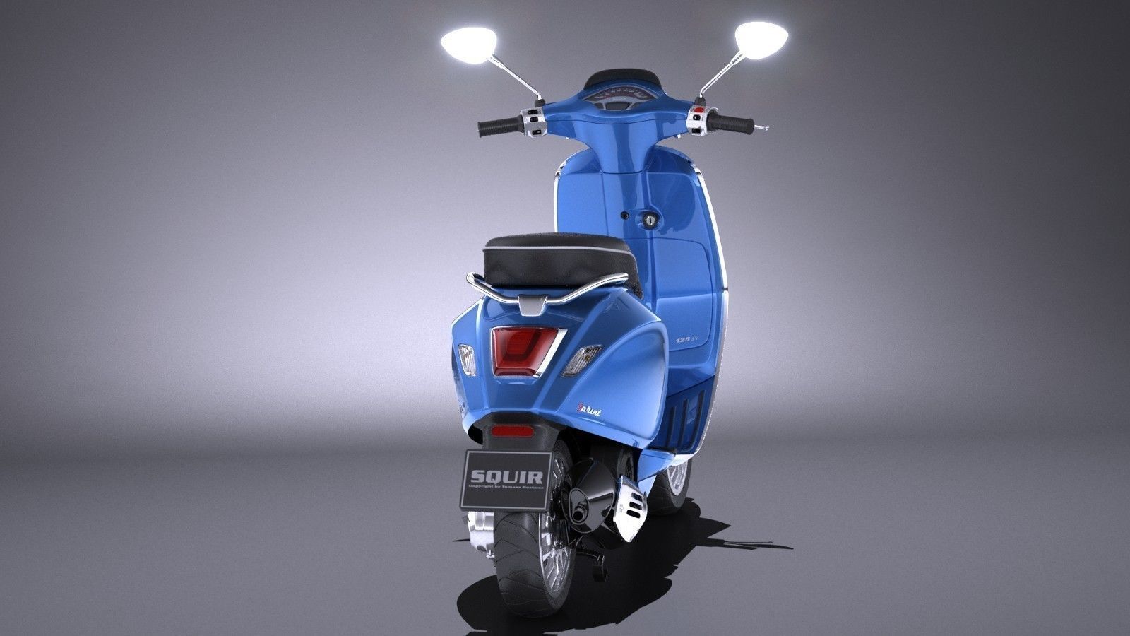 Vespa Sprint 125 2017 3D model_4