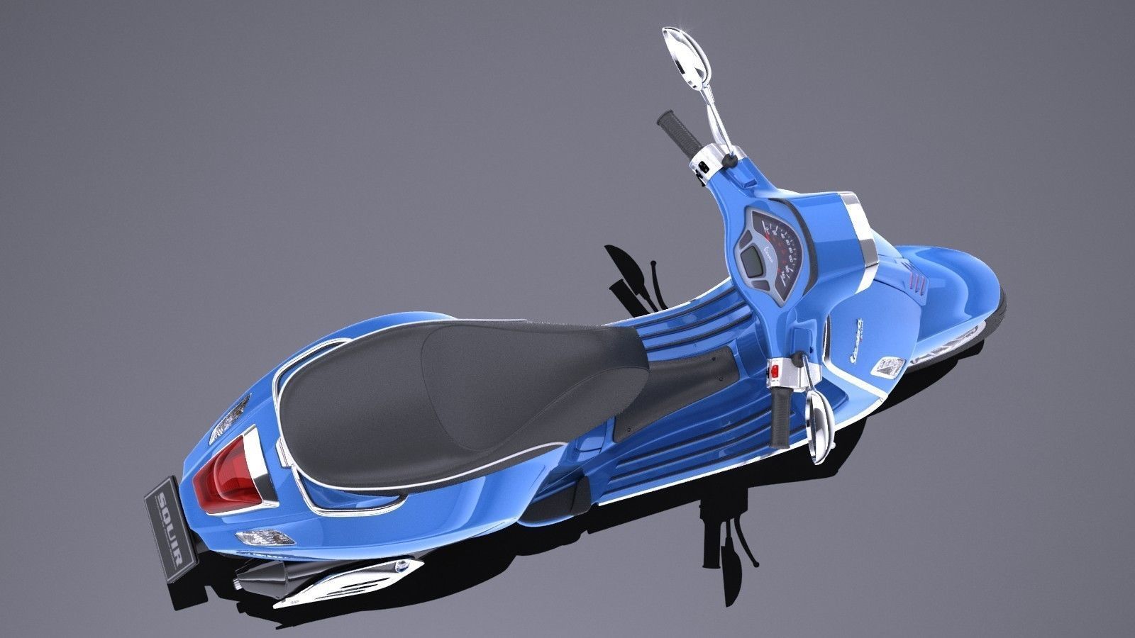 Vespa Sprint 125 2017 3D model_6
