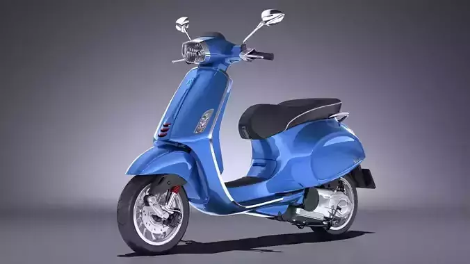 Vespa Sprint 125 2017 3D model