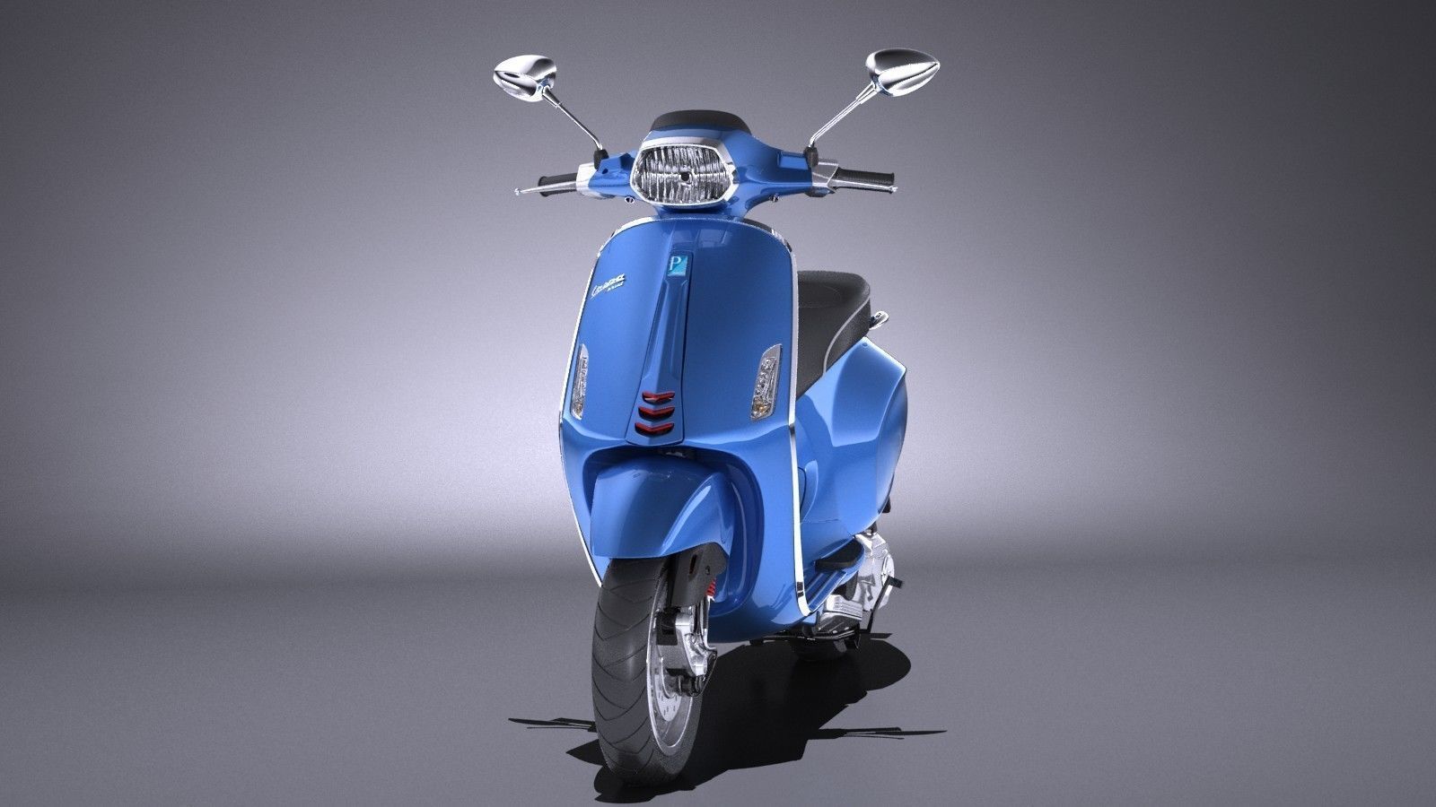 Vespa Sprint 125 2017 3D model_1