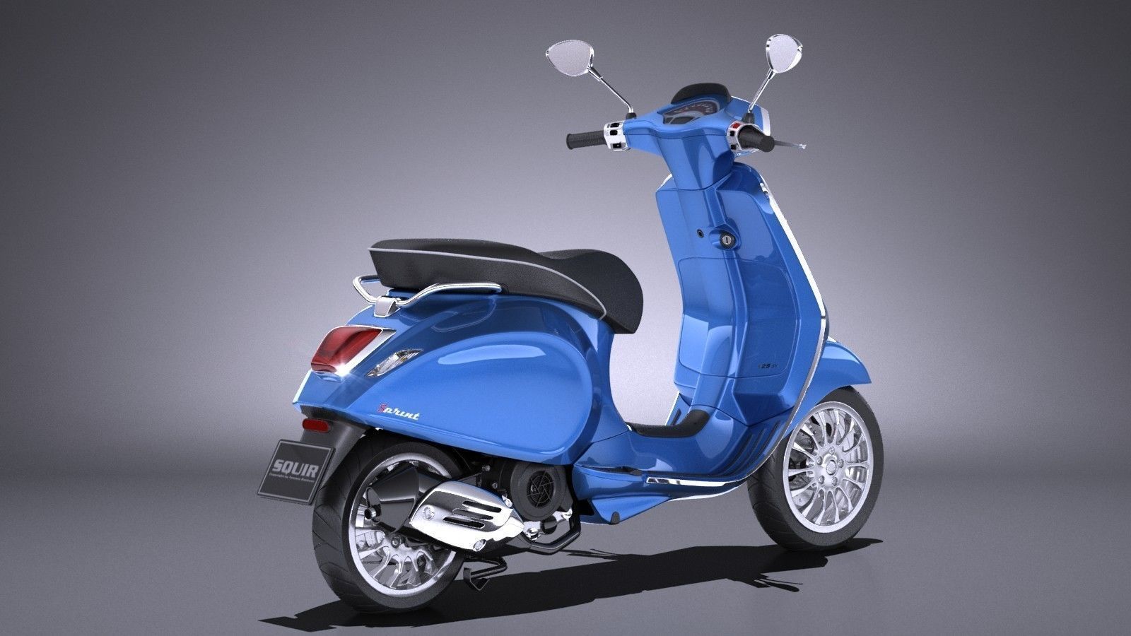 Vespa Sprint 125 2017 3D model_5