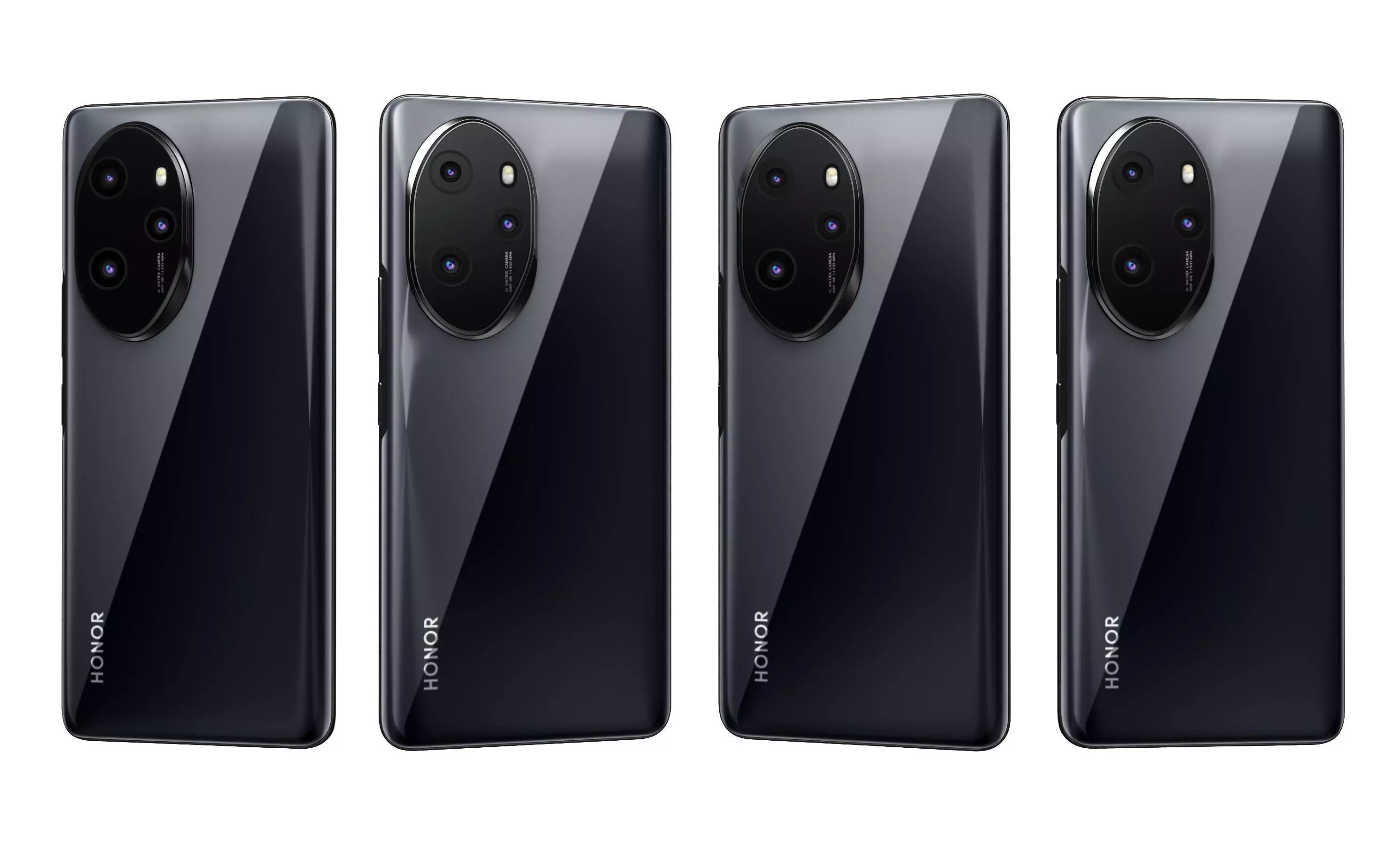 Honor 100 Pro All Colors High Poly 3D model_49