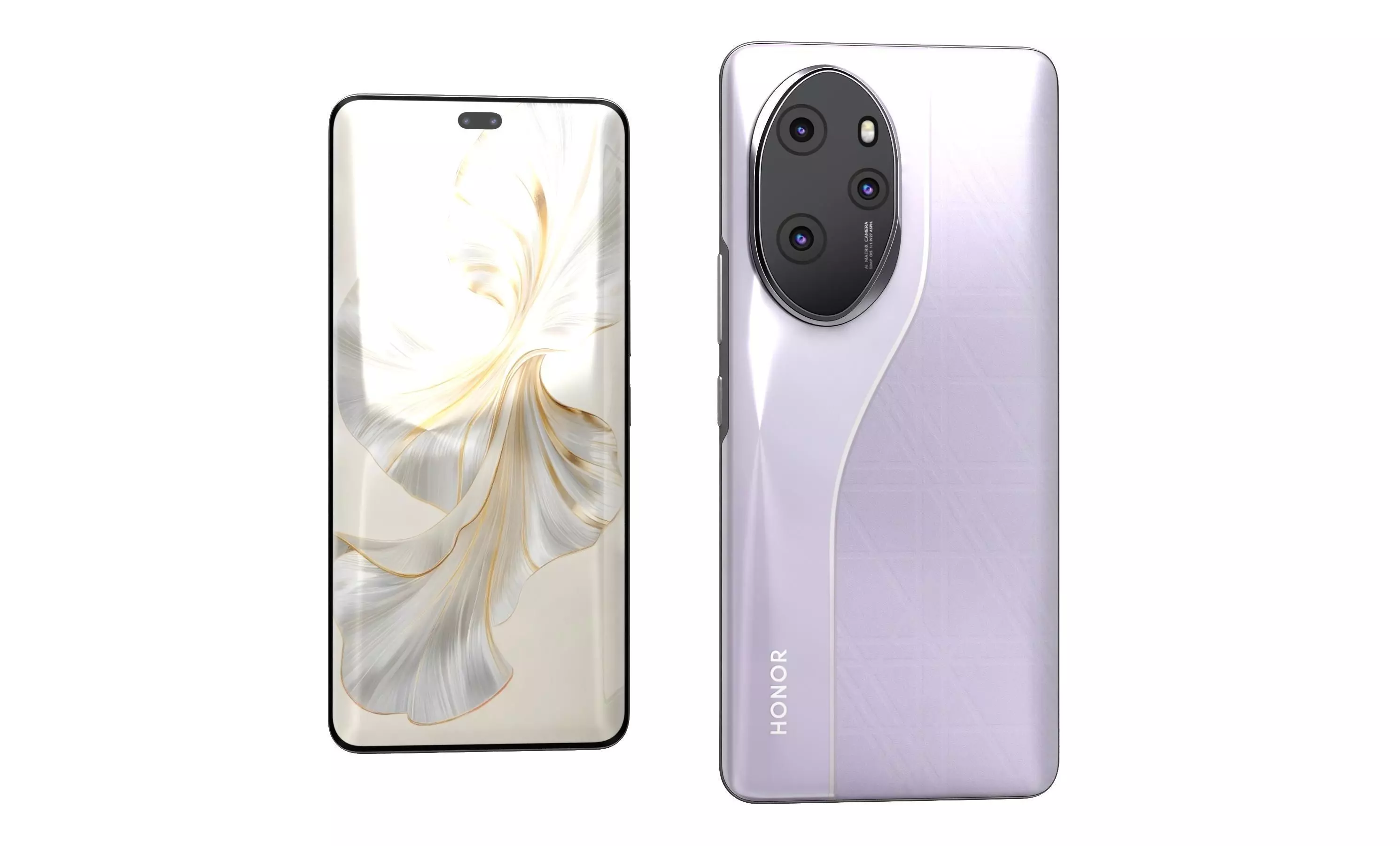 Honor 100 Pro All Colors High Poly 3D model_24