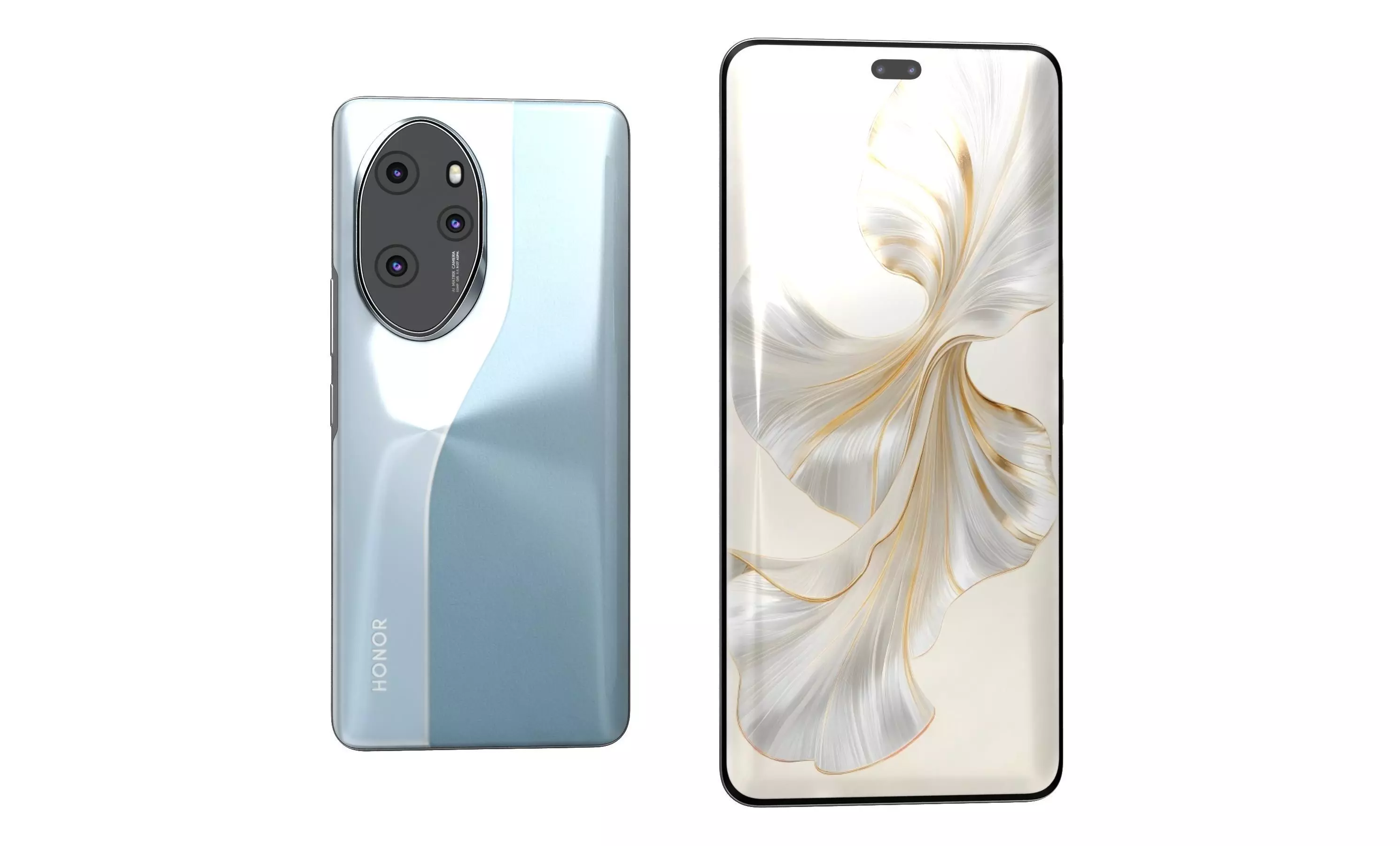 Honor 100 Pro All Colors High Poly 3D model_11