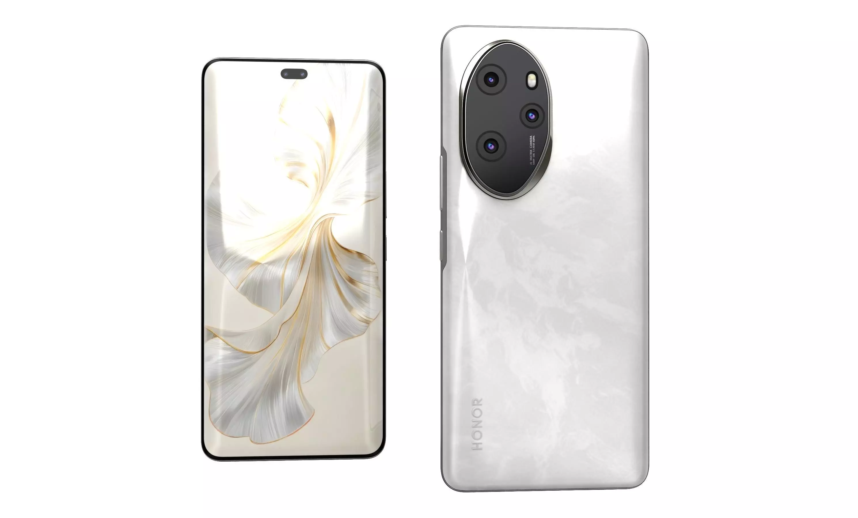 Honor 100 Pro All Colors High Poly 3D model_35