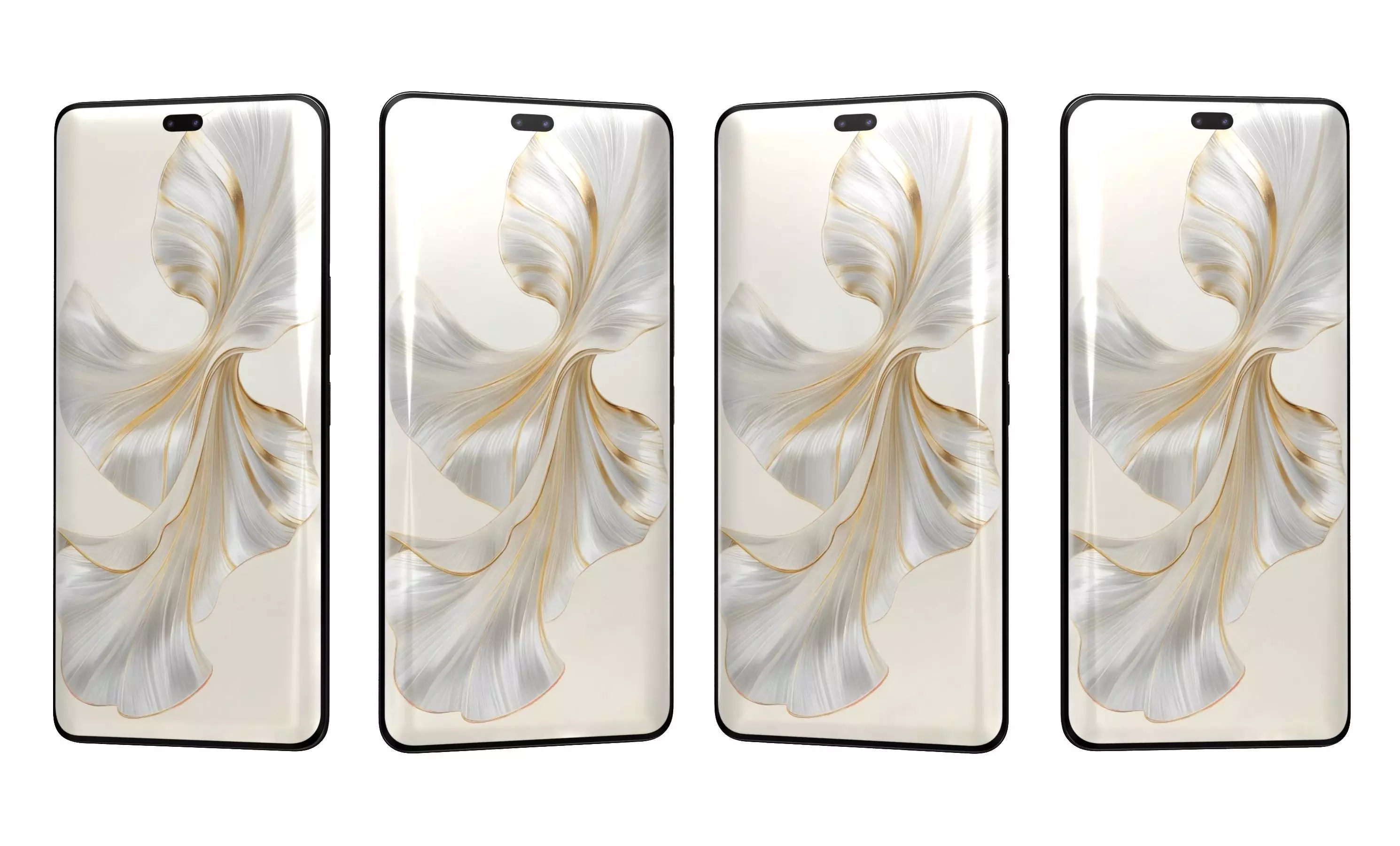 Honor 100 Pro All Colors High Poly 3D model_51