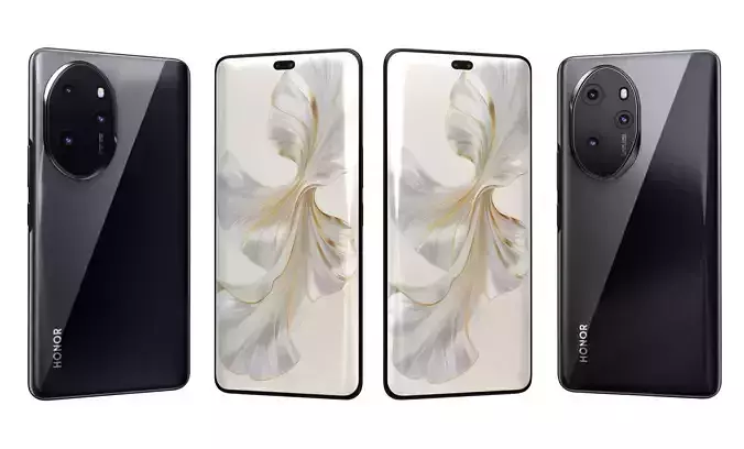 Honor 100 Pro Black High Poly 