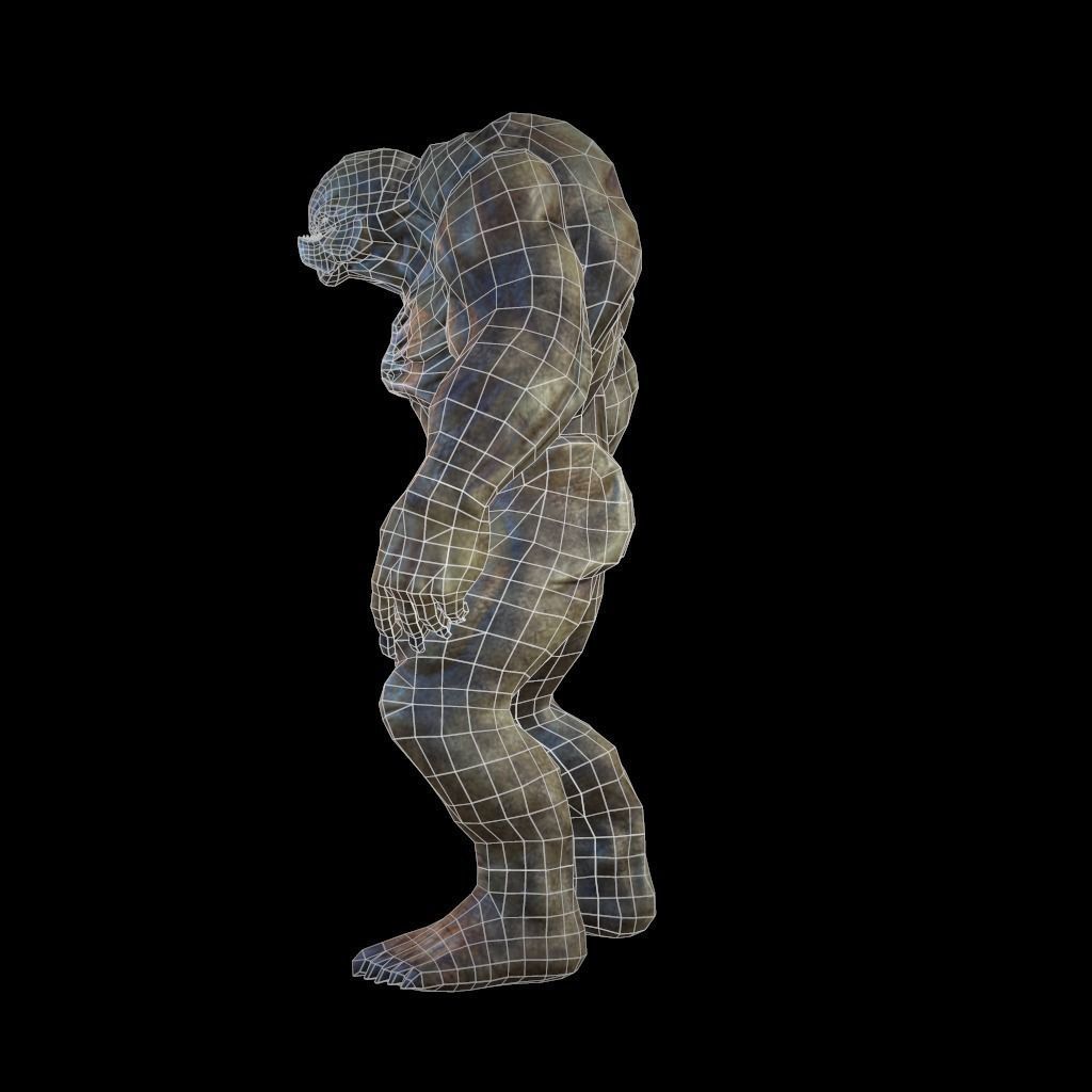 Creature Exterminator Low-poly 3D model_9