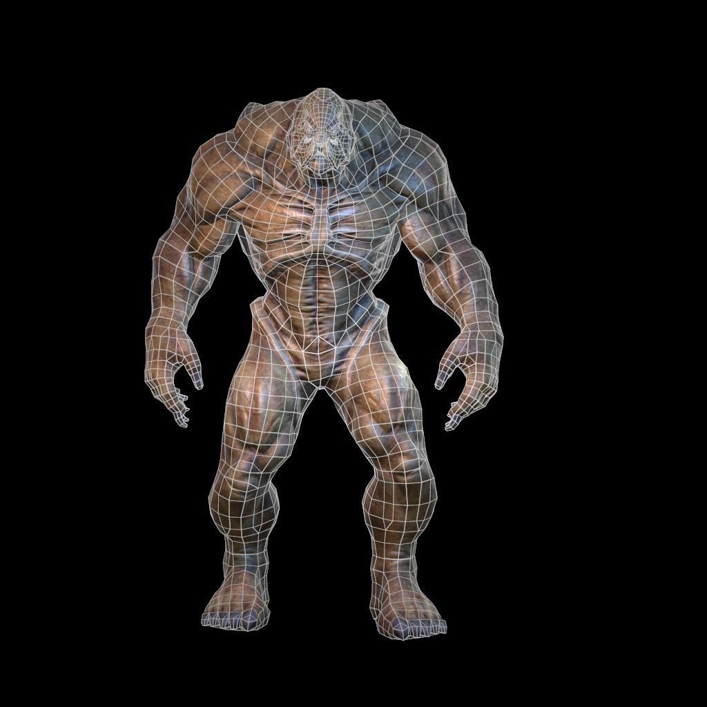 Creature Exterminator Low-poly 3D model_6