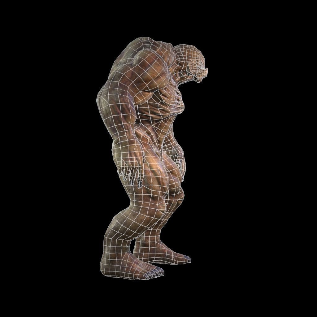 Creature Exterminator Low-poly 3D model_7