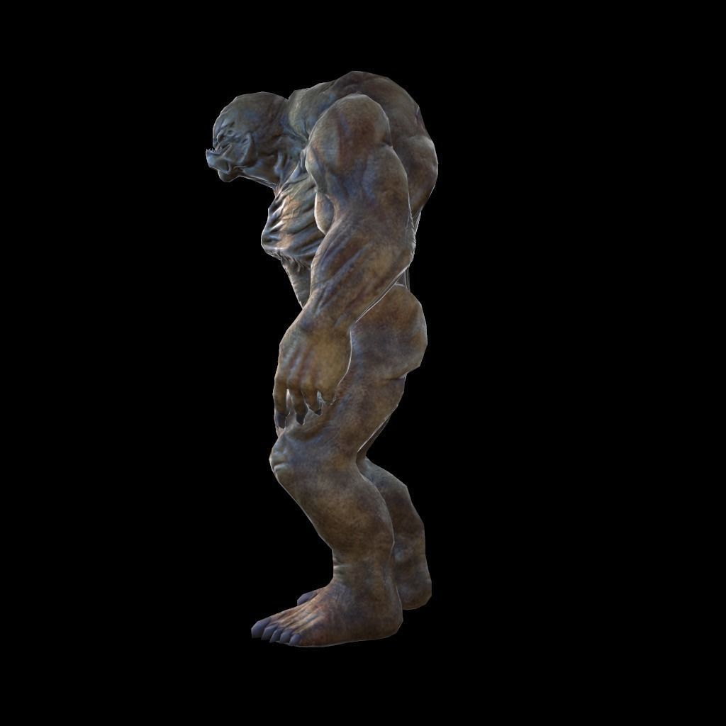 Creature Exterminator Low-poly 3D model_5