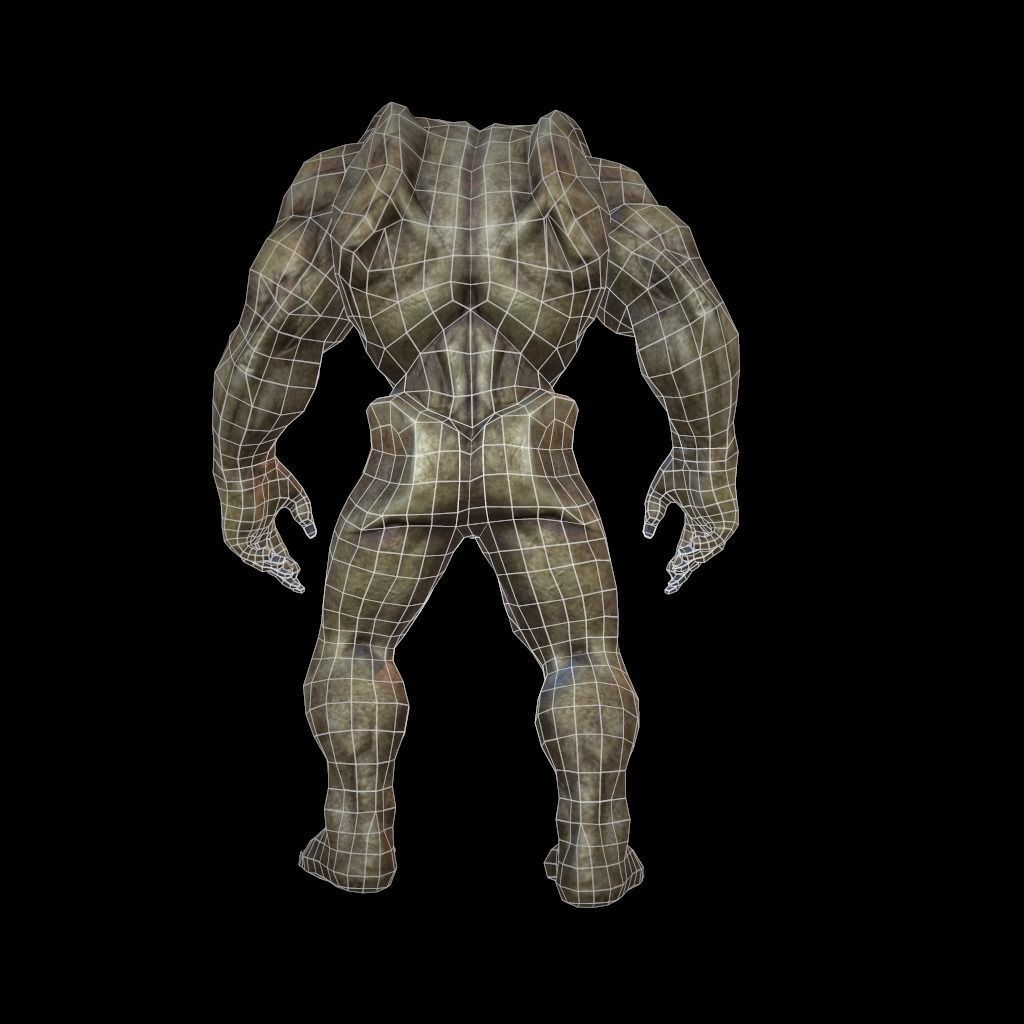 Creature Exterminator Low-poly 3D model_8